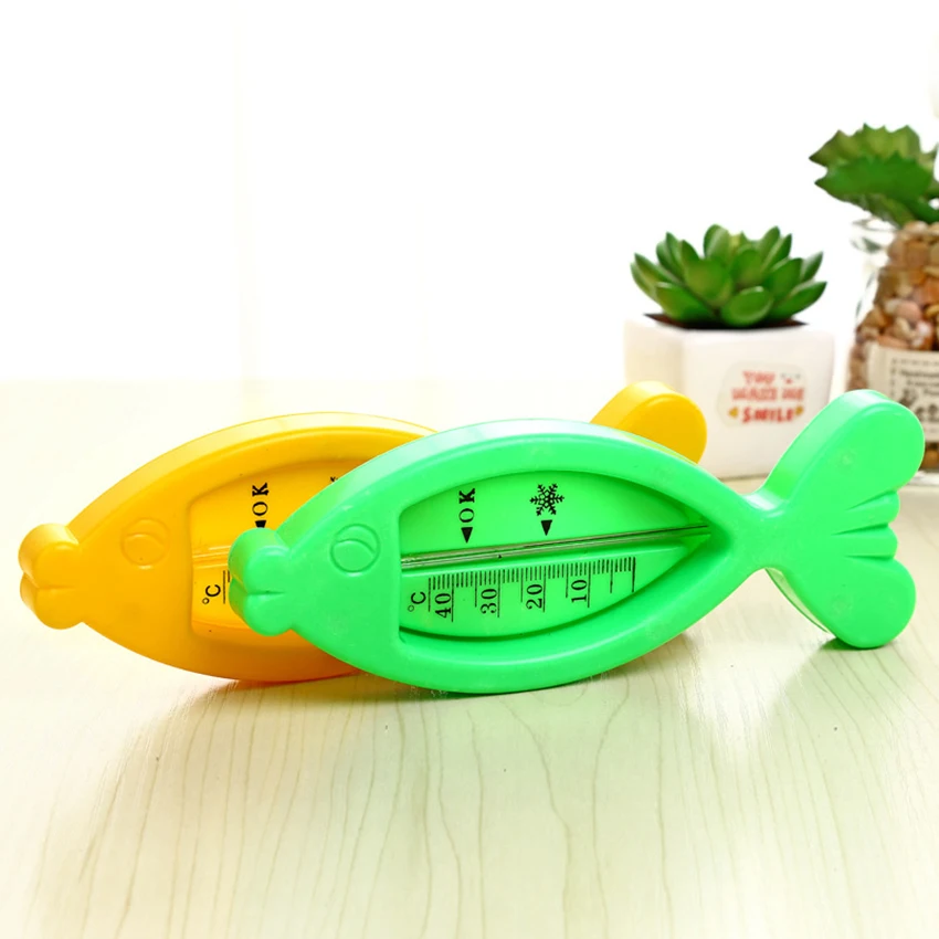 Baby Fish Thermometer Baby Bathing Water Thermometer Infant Bath Toy, Safety Floating Bath Thermometer Temperature Measurement