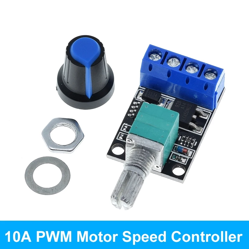 DC 1,8 V-35 V 2A 3A 5A 10A 30W 80W 90W PWM Motor Drehzahlregler Niederspannung Motor Drehzahlregler PWM Einstellbares Antriebsmodul – Detail 15