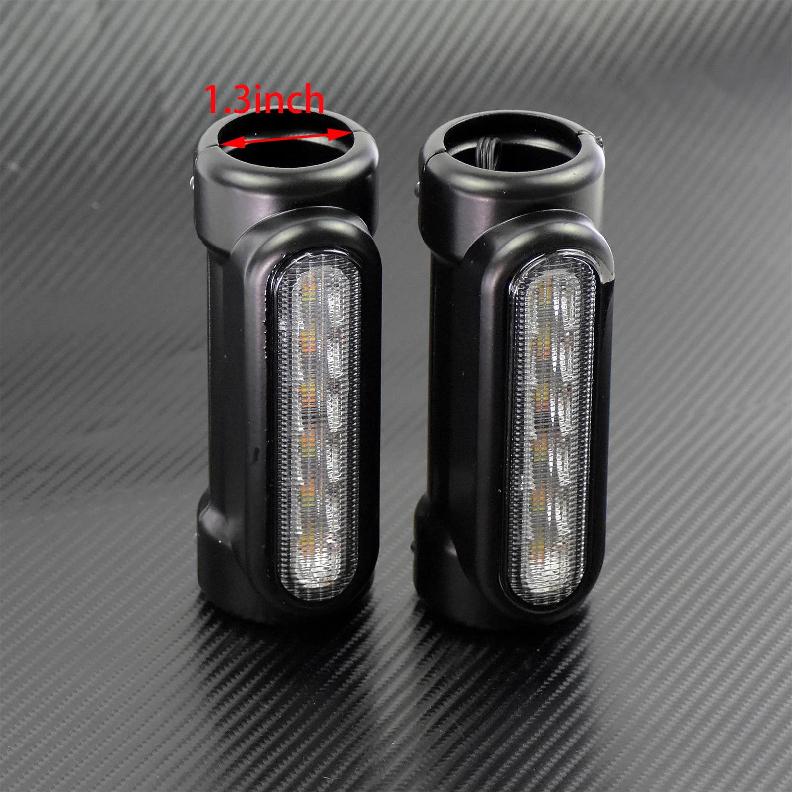 Motorcycle Crash Bars LED Highway Bar Switchback Driving Light/Turn Signal Light Black/Chrome For Harley Touring Road King Glide