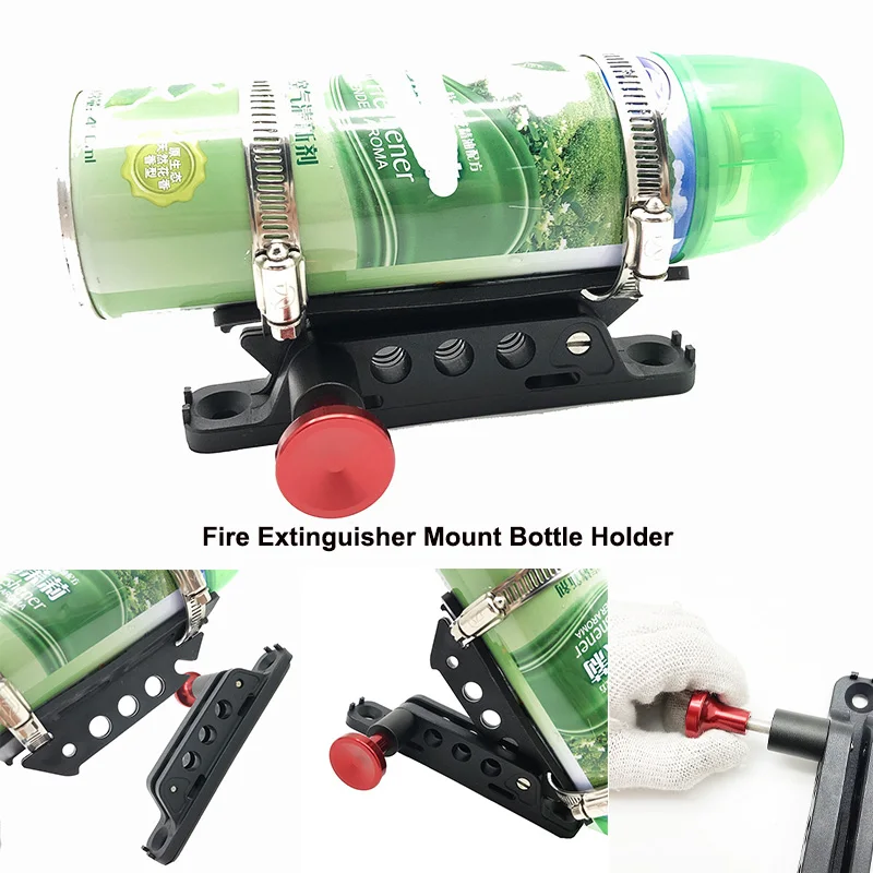 2020 NEW Fits Fire Extinguisher Mount Bottle Holder Aluminum For Jk Jku Jl Utv Roll Bar taxi Fire