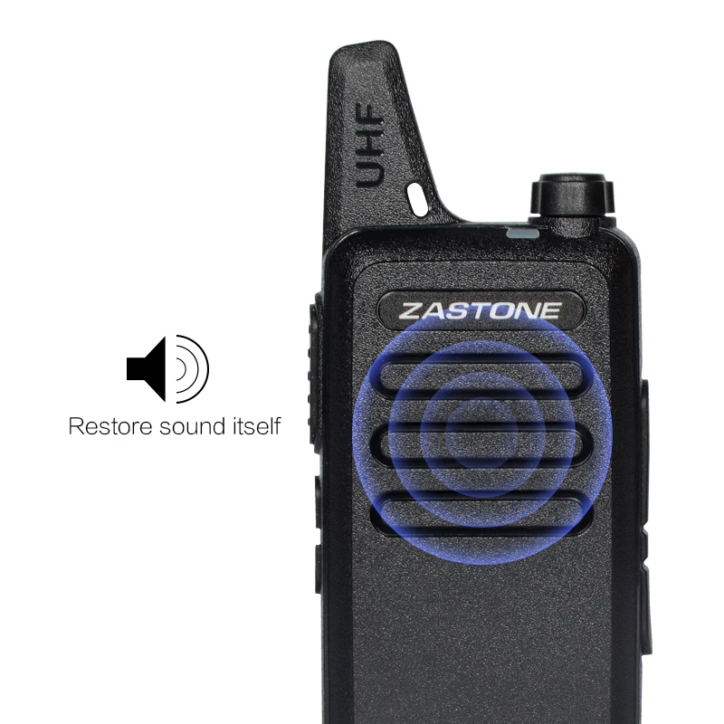 Zastone X6 Mini Walkie Talkie ręczny Walkie Talkie UHF 400-470MHZ 16CH 5W komunikator Transceiver Radio przenośne do polowania