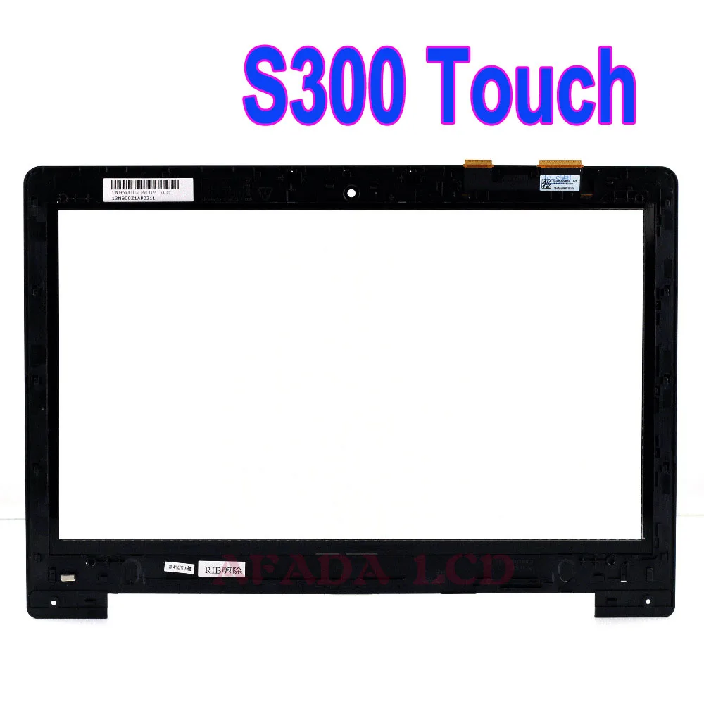 13.3'' LCD Display For Asus VivoBook S300 S300C S300CA LCD Display Touch Screen Assembly 1366X768  Replacment