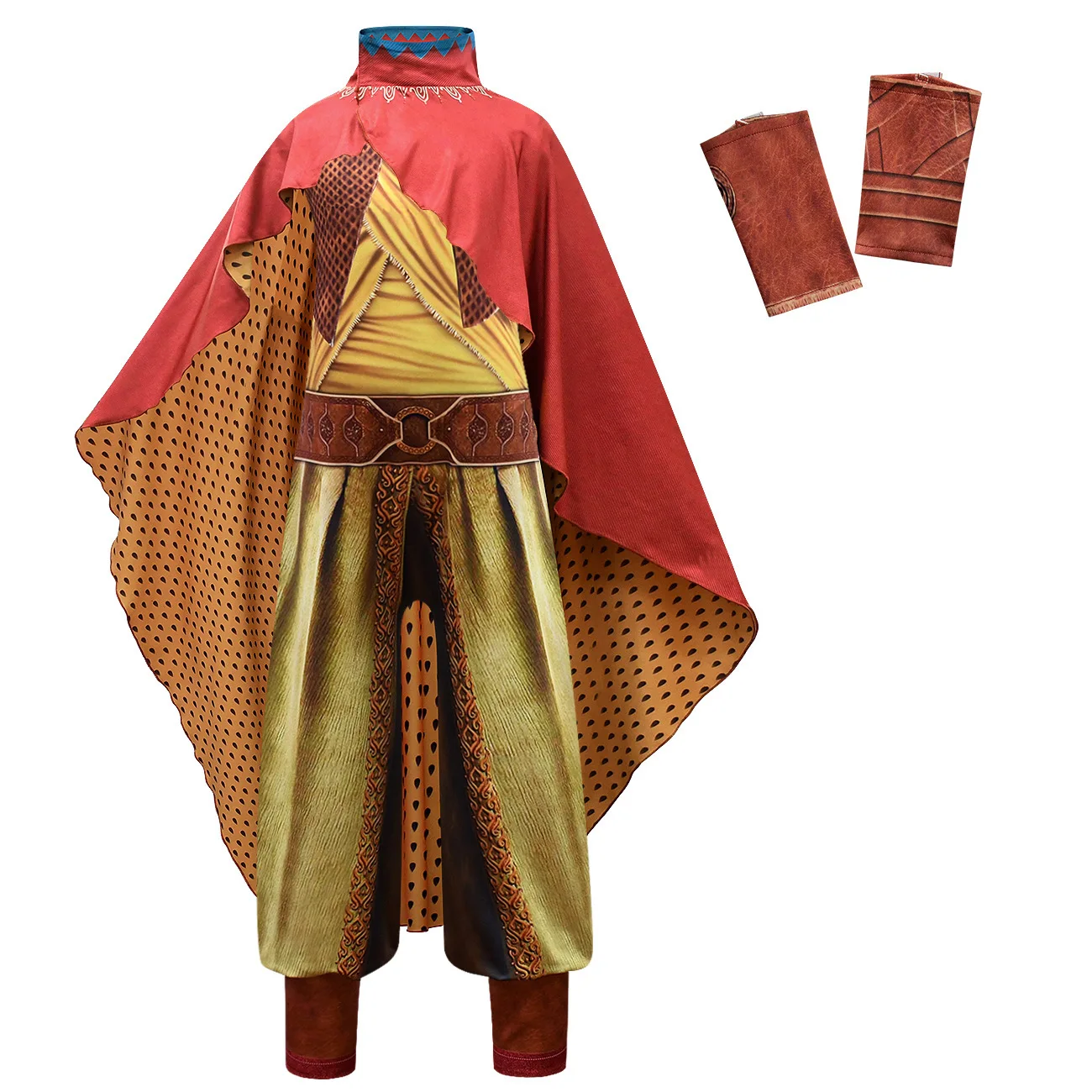 2021 New Movie Raya and The Last Dragon Kids Cosplay Legend Halloween Costume Raya Bodysuit Fancy Set Child Performance Costume image 3
