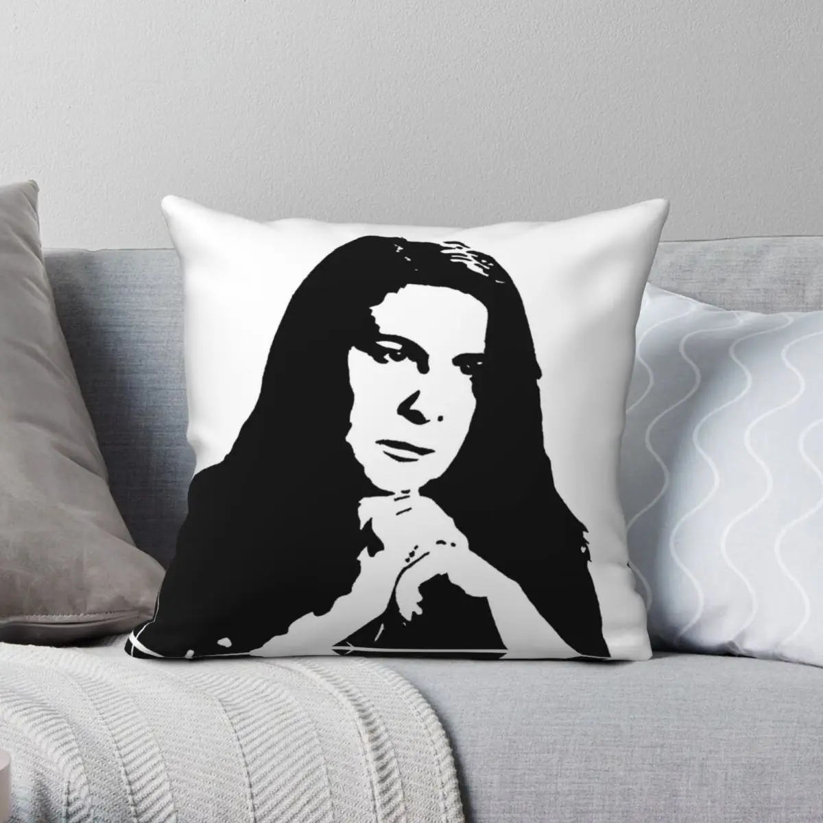 Joan Ferguson Square Pillowcase Polyester Linen Velvet Creative Zip Decor Throw Pillow Case Car Cushion Cover Wholesale