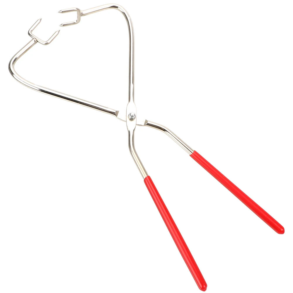 Pliers Pottery Clamp with Plastic Handle Clay Sculpture Tools Hand Tool Stainless Steel Ceramics Tool