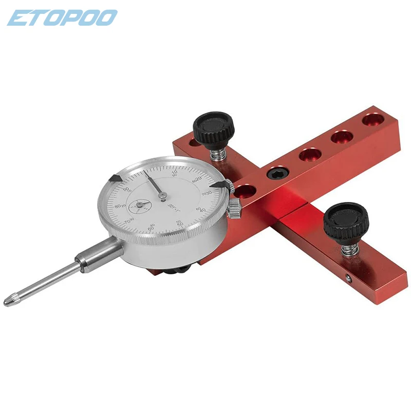 Basic Kit with Dial Indicator For Aligning Calibrating Work Shop Machinery Like Table Saws Band Saws Drill Presses