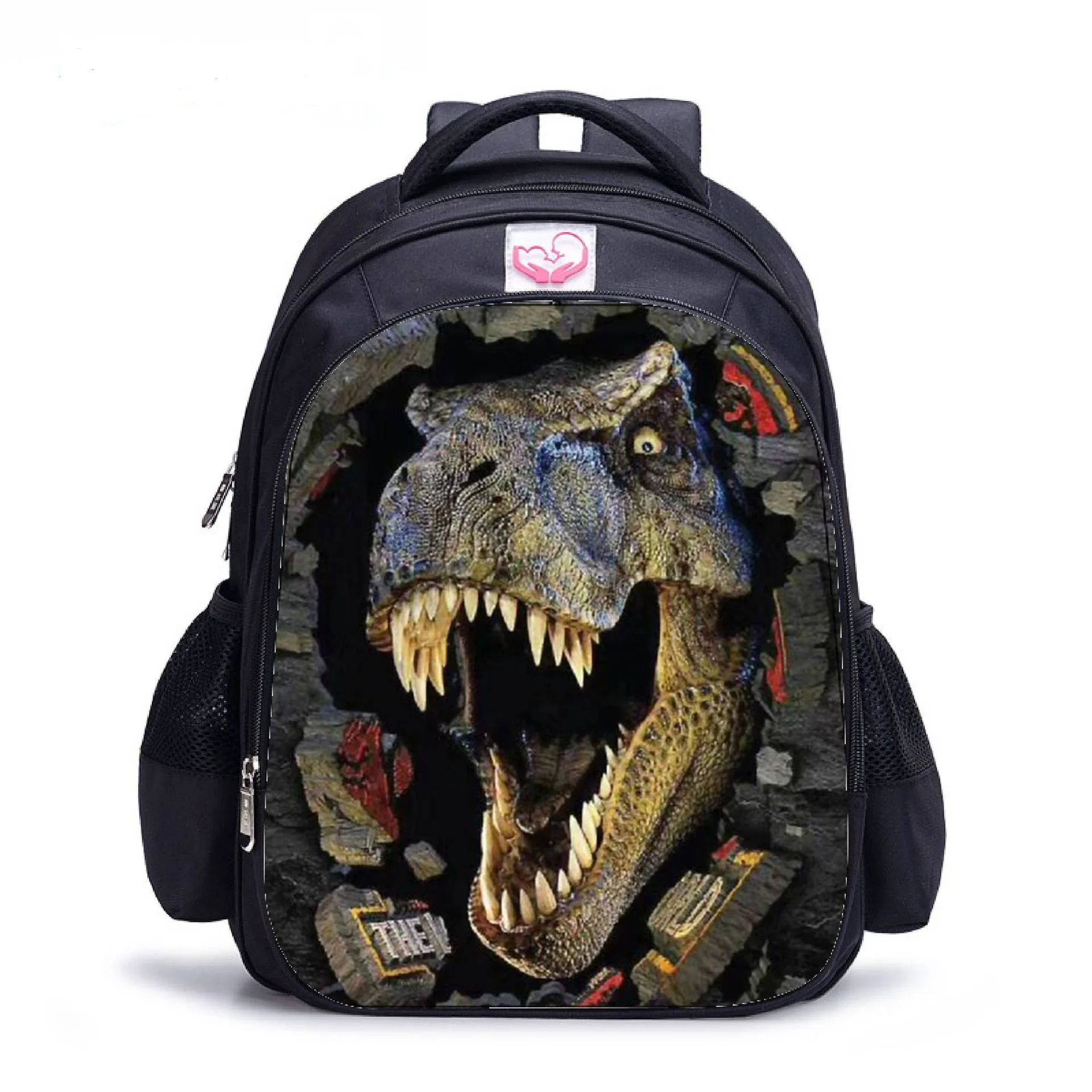 New 3D Printing Dinosaur School bag For Boys 13/16inch Primary Animal Children Backpack For Teenager Rucksack Mochila Infant