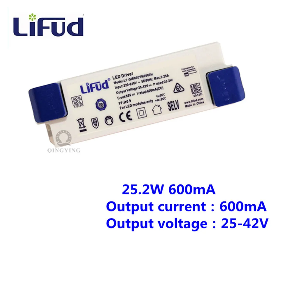 LiFud LED driver LF-GIRxxxYM LF-GIRxxxYS series LED transformer Input 220V-240V output 350mA 600mA 900mA 1200mA 1400mA 1500mA