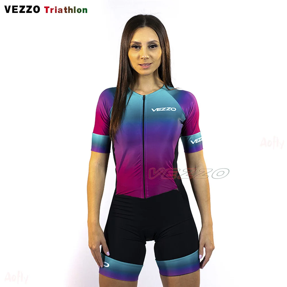 Vezzo Monkey Women Cycling Classic Short Sleeve Little Black Gel Tech 20D