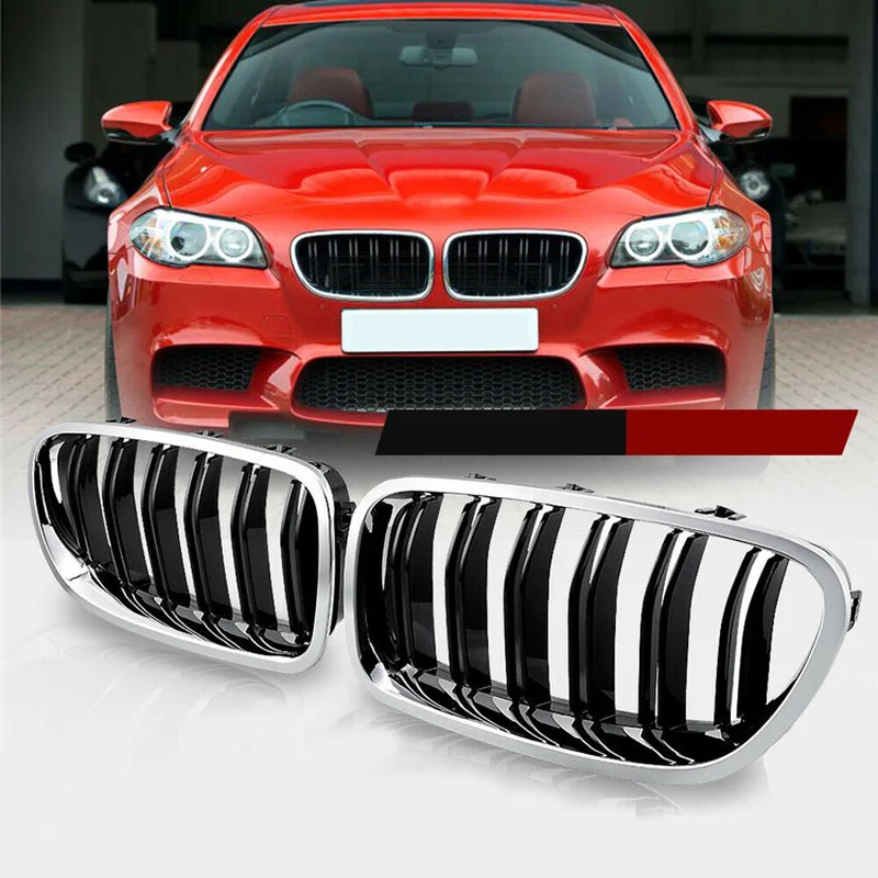 

For BMW 5-Series F10/F11/F18 528i 535i 2010-2016 Front Kidney Grille