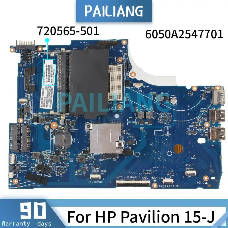 

For HP Pavilion 15-J Laptop motherboard 720565-501 6050A2547701 DDR3 Tested Notebook Mainboard