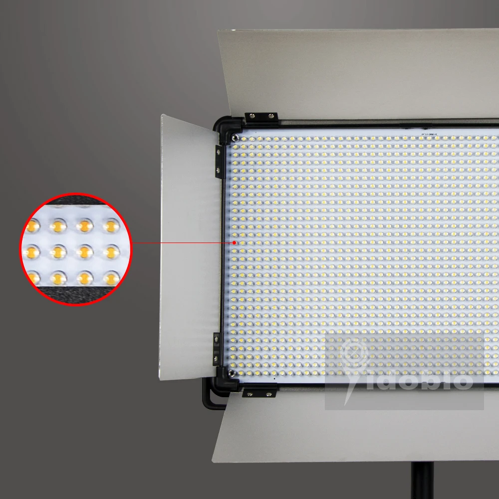 120W Led Video Light Yidoblo D-1500II Led Panel For Video Shoot 3200K 5500K Led Studio Light Led Lamp For Photo Shooting Youtube