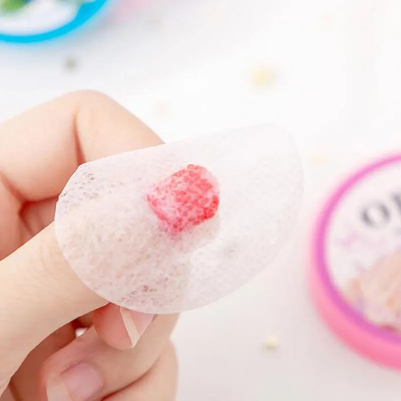 32sheets/box Gel Polish Remover Pad Nail Wipes Fruit Flavor Cotton Paper Removal Wraps Wipe Cleaner Nail Art Manicure