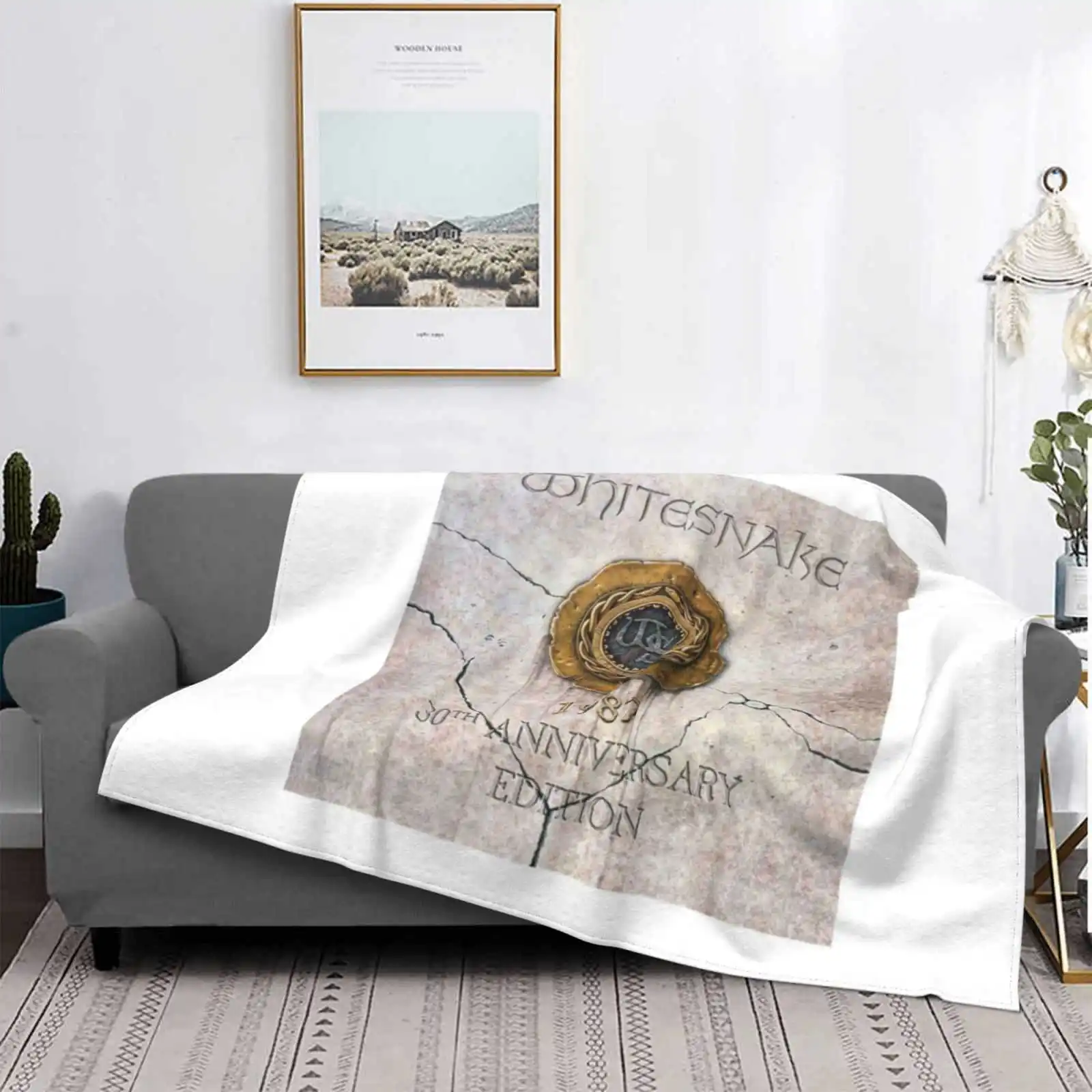 Whitesnake Adalah Ular Putih Loh Trend Style Funny Fashion Soft Throw Blanket Whitesnake Adalah Ular Putih Loh