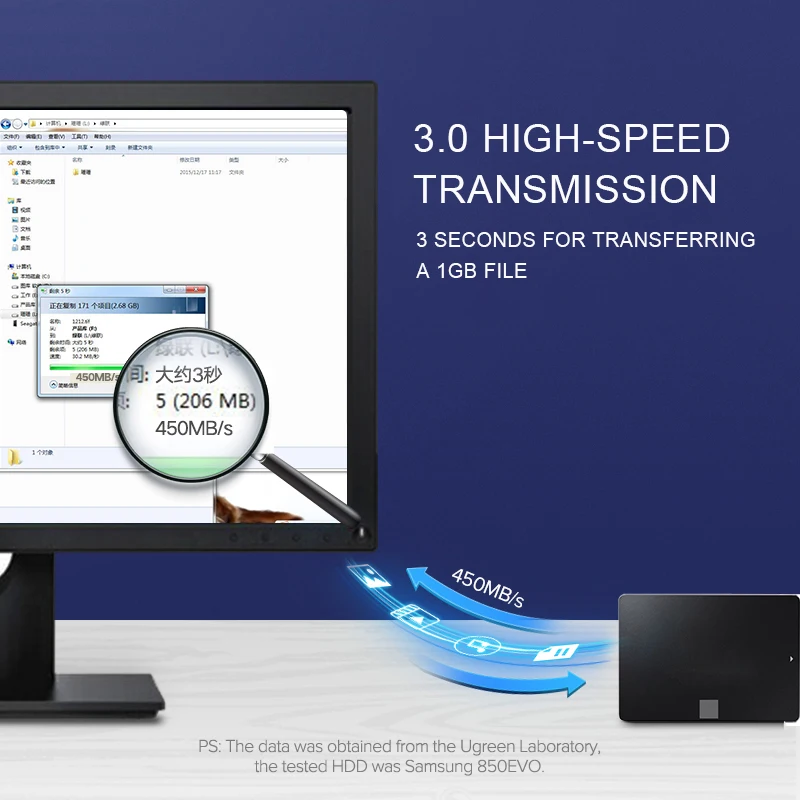 Hot Kualitas Tinggi Sata 3.0 Kecepatan Tinggi Stabil Transmisi Sinyal HDD/SSD Kabel Data Banyak Cocok Kabel Datar PVC Kuat