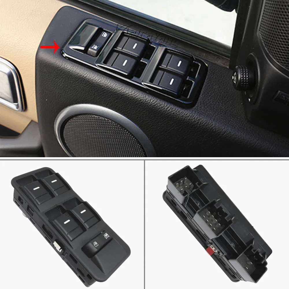 YUD501110PVJABS YUD501570PVJ Electric Power Window Control Switch ABS For Land Rover Range Rover Sport 2006-2007 LR3 2005-2009