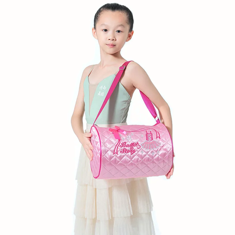 Dance Bag Girl Girls Dance Ballet Bag For Girls Baby Children Ballet Tutu Ballerina Gymnastics Backpack Kid Embroidered