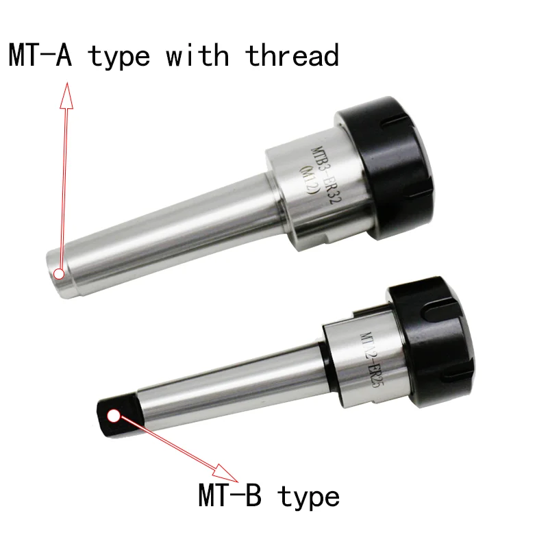 Morse Taper MT2/3/4-ER16/20/25/32/40เครื่องมือสำหรับ Mill