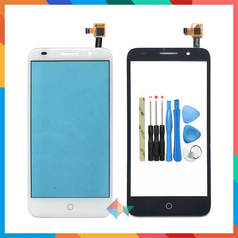 

High Quality 5.0" For Alcatel Pixi 3 OT5015 5015 5015E 5015A Touch Screen Digitizer Front Glass Lens Sensor Panel