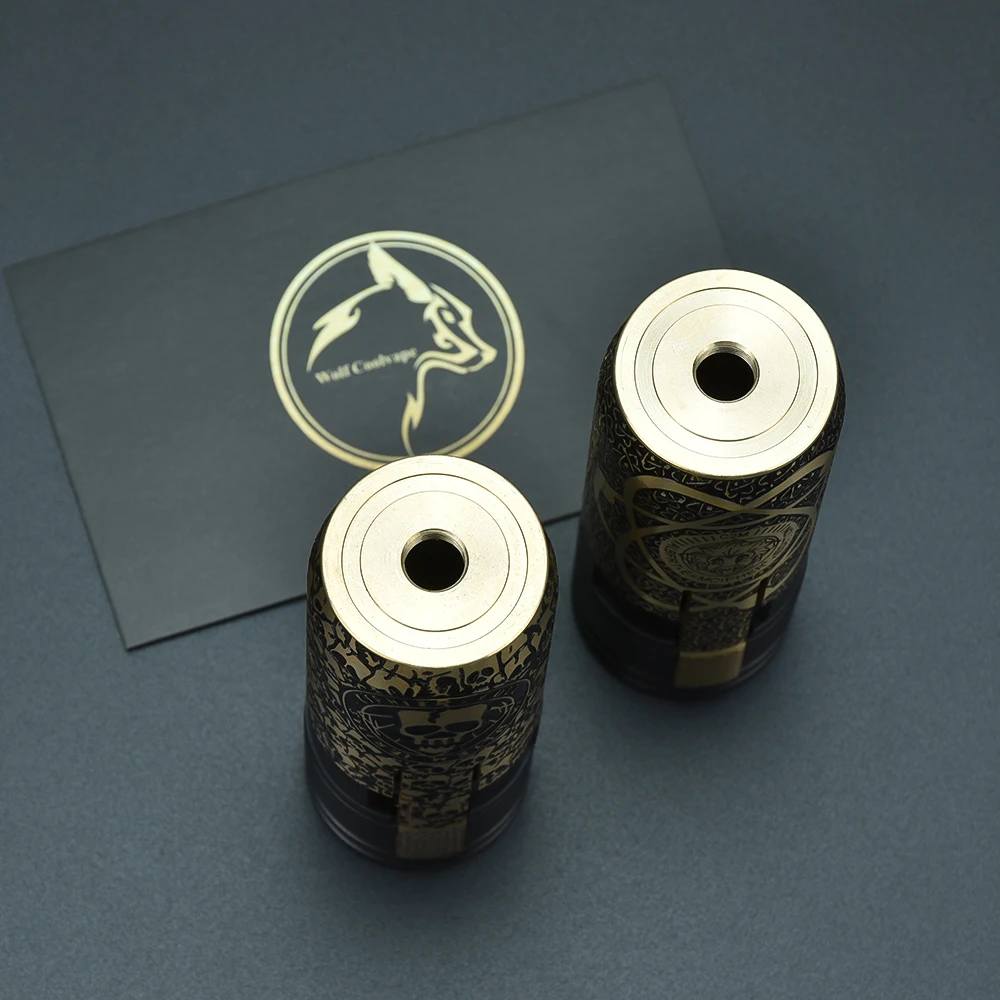 MK2 Mod Đồng 1:1 MK2 Đổi Với QP KALI V2 RDA Đặc Biệt MK2 Albert Mật Mã CipherSkull Bản Mod 18650 Pin Mod bộ