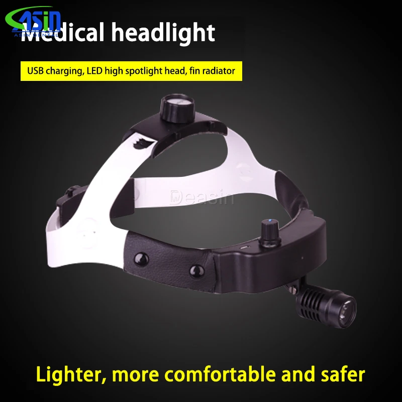 

Wireless Dental Surgical Headlight Dental Lab Headlight High Intensity Operation Chargeable Dental Headlamp