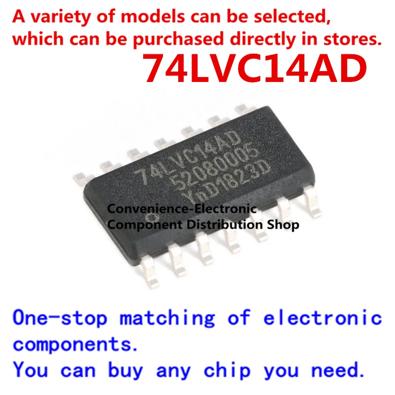 5PCS/PACK 74LVC14AD quad 2-input nor gate 74LVC14A chip 74LVC14 SMD chip SOP14 IC integration