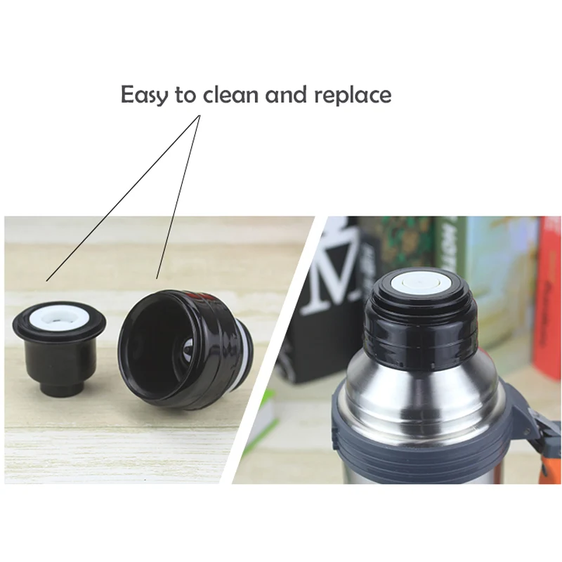 Insulation Cup Cover 5.2cm Thermo Cover Vacuum Bottle Lid Thermo Cup Stopper Outdoor Travel Cup Bullet Cover Water Bottle Cup