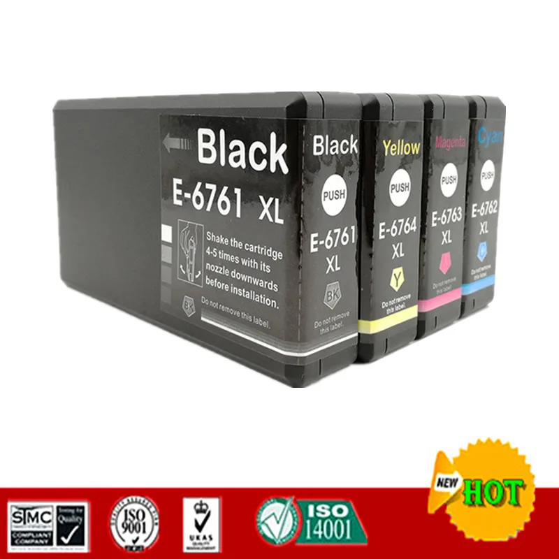 Compatible ink cartridge for T6761 - T6764 suit for Epson WorkForce Pro WP-4010/4020/4023/4090/4520/4530/4533/4540/4590 etc