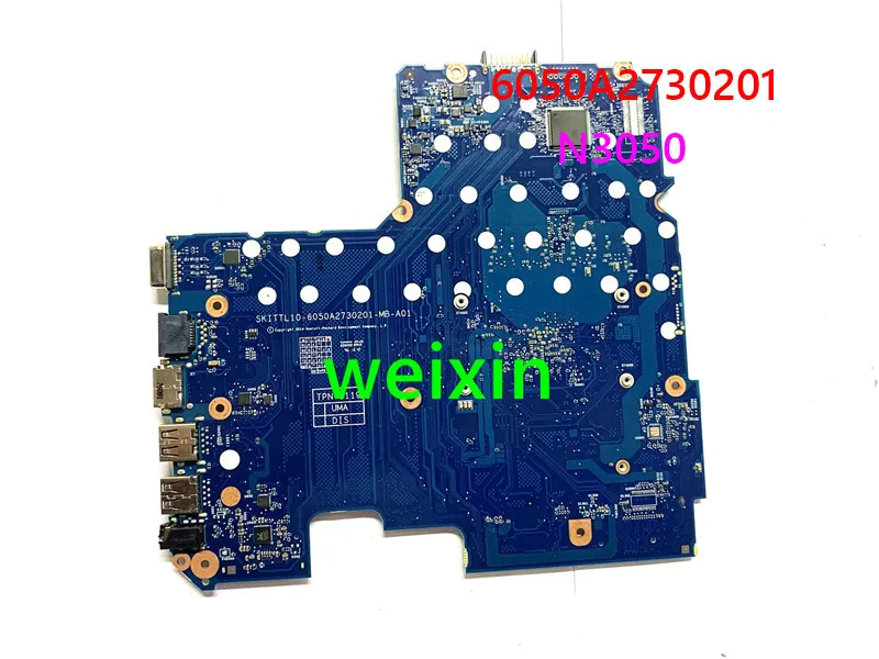 For Hp 14-AC 14T-AC Laptop Motherboard 814050-001 814050-501 814050-601 notebook pc mainboard n3050 6050A2730201 test ok