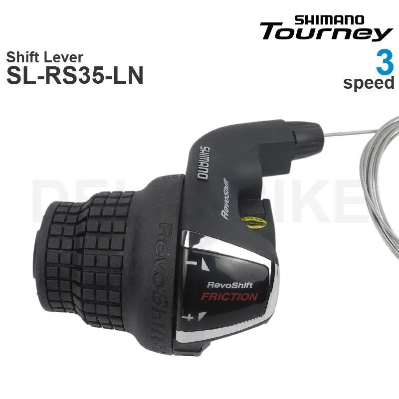 SHIMANO Tourney 3x6/7 Speed Shifters SL-RS35 REVOSHIFT  Shift Lever 3×6s 3×7s  6v 7v 18 21 Speed  Original parts