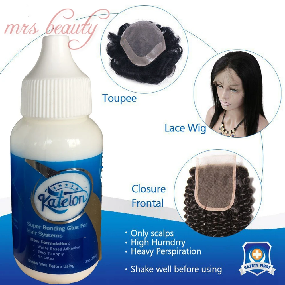 lace frontal wig glue 20pcs waterproof Lace Wig Glue Adhesive Hair System Glue and remover For Lace front Wigs and Hair toupee