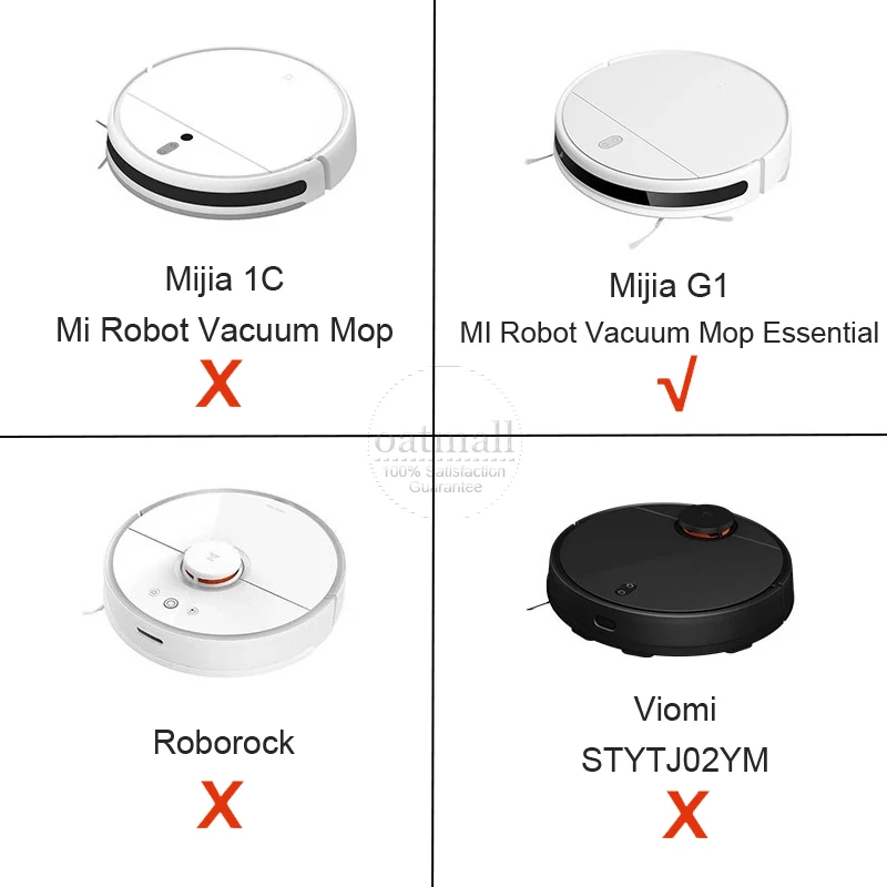 2PC For Xiaomi MI Robot Vacuum-Mop Essential / MIJIA G1 MJSTG1 Side Brush Vacuum Cleaner Accessories Spare parts Replacement