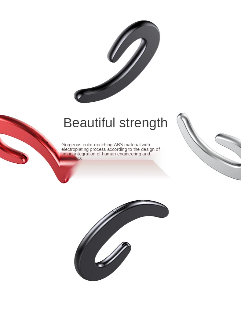 S9Upgrade 2The integrated bone conduction type hanging ears monaural bluetooth wireless headset, wireless headset with warehouse