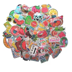 10/30/50/100Pcs Laser Colorful Stickers For Suitcase Skateboard Laptop Luggage Fridge Phone Car Styling DIY Decal Sticker