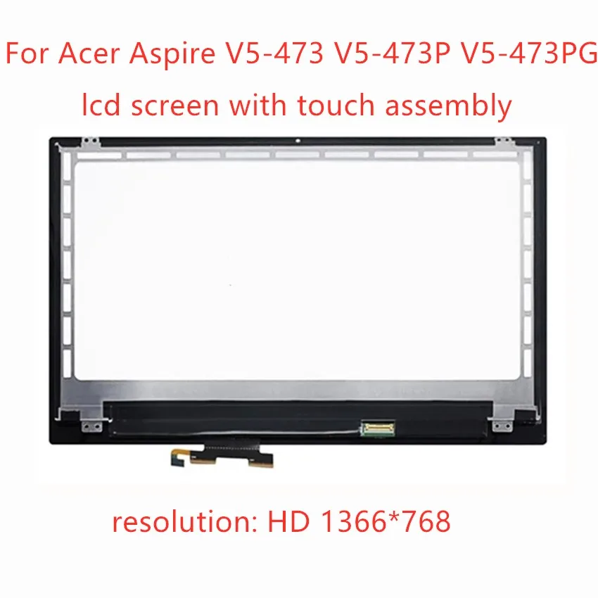 

14" Touch Screen Digitizer Glass Lens replacement For Acer Aspire V5-473 V5-473P V5-473PG B140XTN02.4 Laptop LCD Assembly