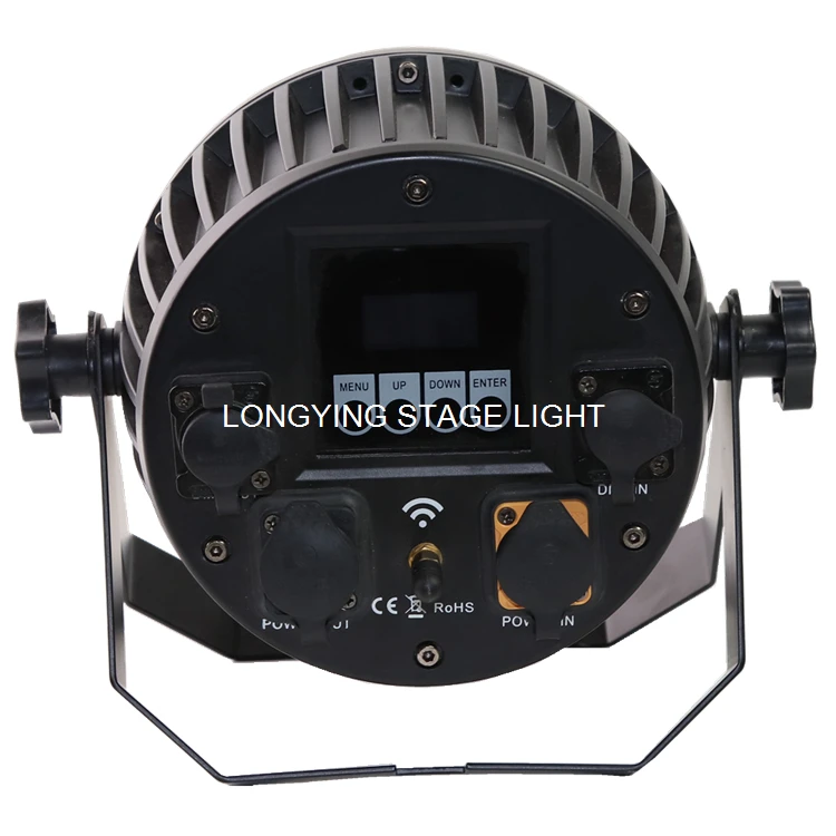 Imagem -04 - Rgbwa Mais uv 6in1 sem Fio Par Levou Rgbwa uv Bateria Operado Luz do Estágio Dmx512 Controle de Iluminação para Cima Peças Lote 6x18w