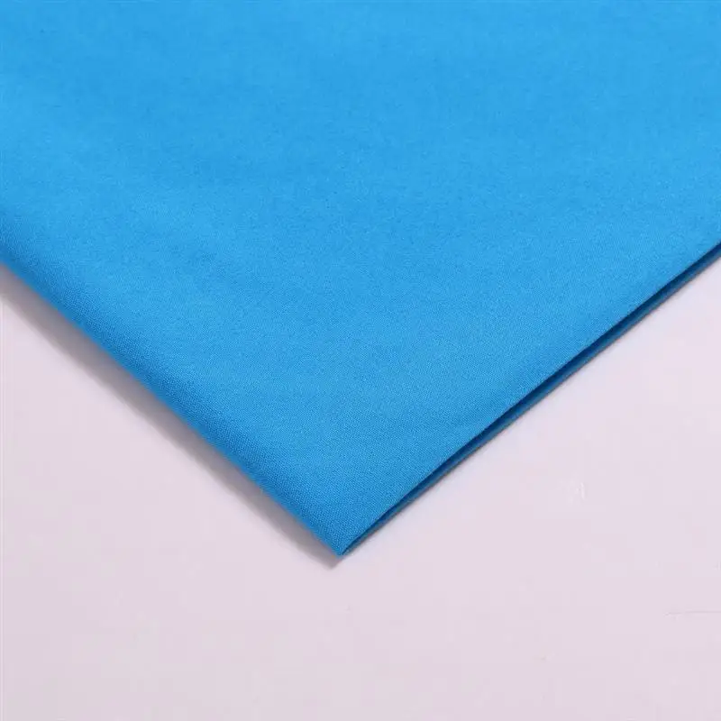 50*150cm solid color polyester fabric plain weave fabric  curtain fabric accessories  for Clothes tablecloths luggage DIY