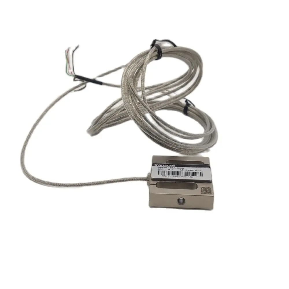 

Good Quality Transcell BSA-25kg 50kg 100lb 250lb S beam Load Cell for Tension Measurement Batching System