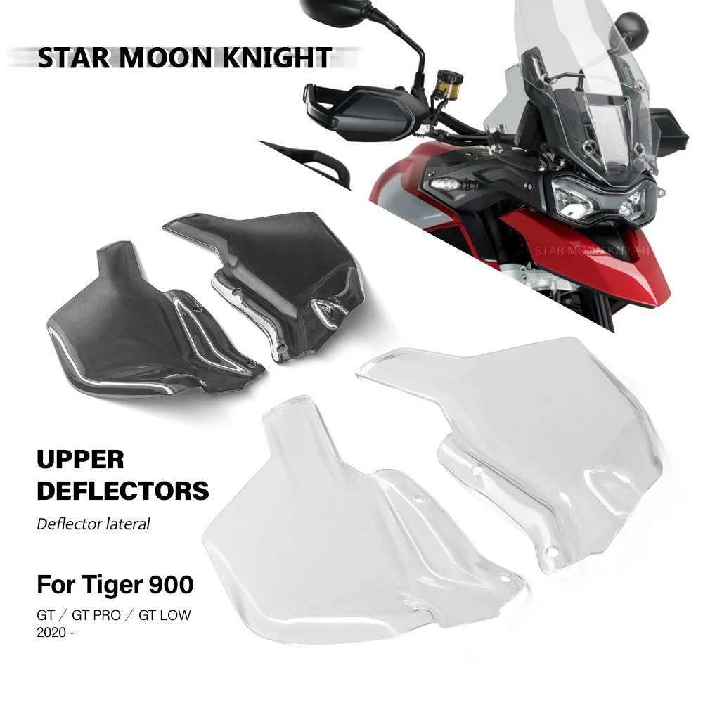 

Motorcycle Side Upper Deflector Fairing Diversion Deflectores Windscreen Windshield For TIGER 900 For Tiger900 GT PRO LOW 2020 -