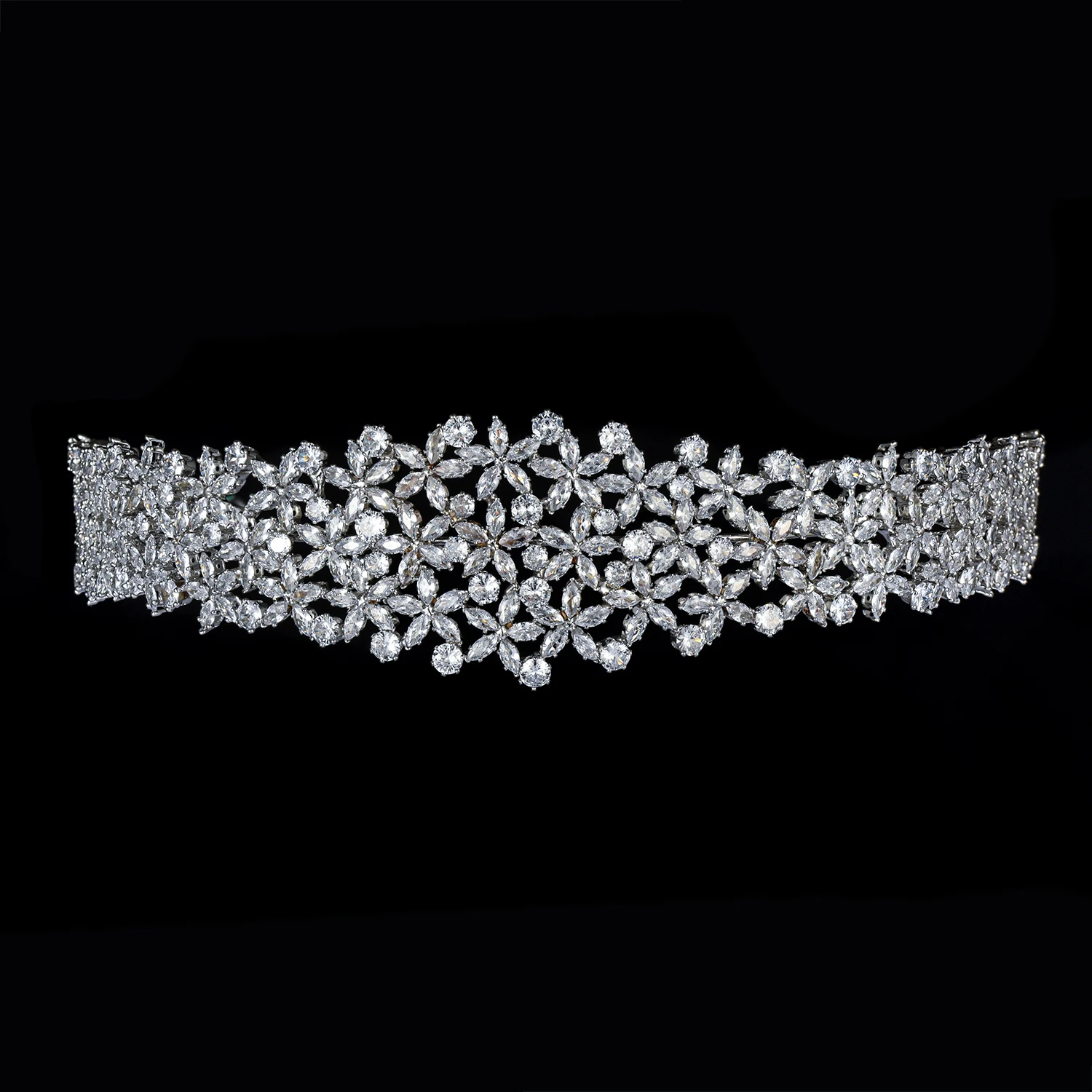 YCDZSWWL Luxury Bride Headbands Jewelry Wedding Hair Accessories Diadem Headpieces for Birthday/Banquet/Dancing