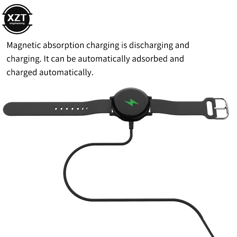 USB Charging Dock Cable for Smart Watch Cord Wireless Charger Cradle for Samsung Galaxy Watch Active 2 R820 R830 R500 Bracelet