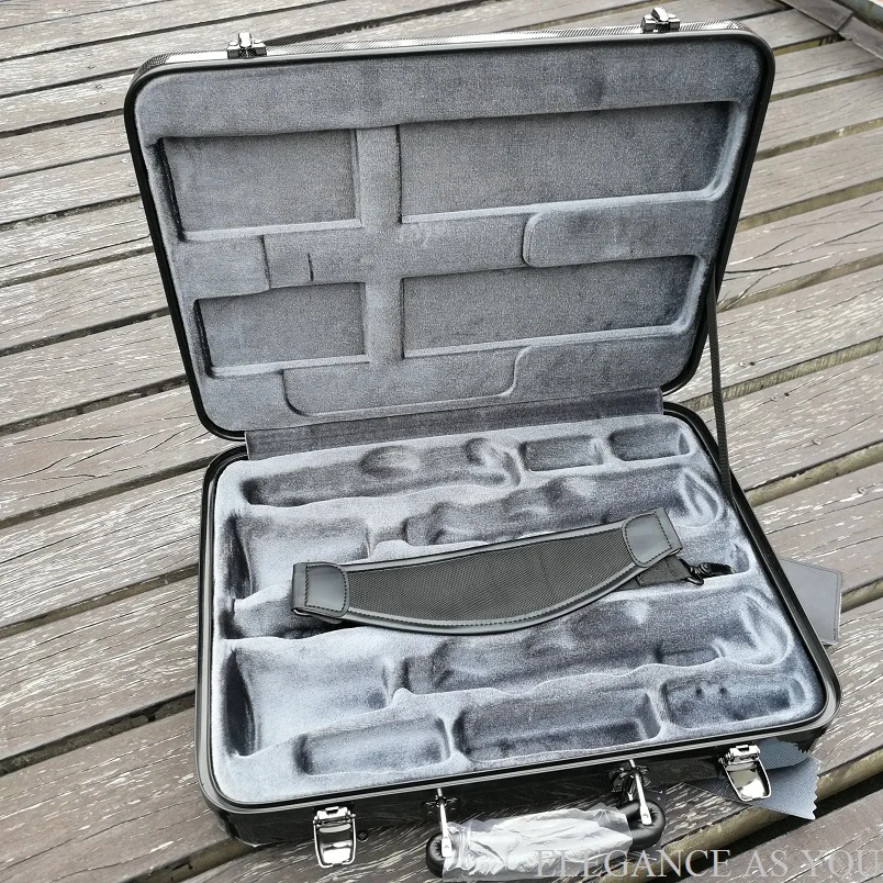 Double Pack Clarinet Bag Hard Case Bb+A Clarinet Case Shoulders Handle Clarinet Box 2PC Bb Clarinet Bag Portable Waterproof Case