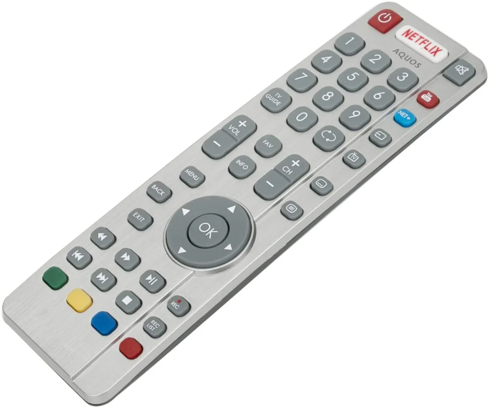 Remote Control for SHARP TV LC-40CFG6242E LC-43CFG6452E LC-49CUF8372ES LC-55CUF8372ES LC-55CUF8472ES LC32CFG6021K