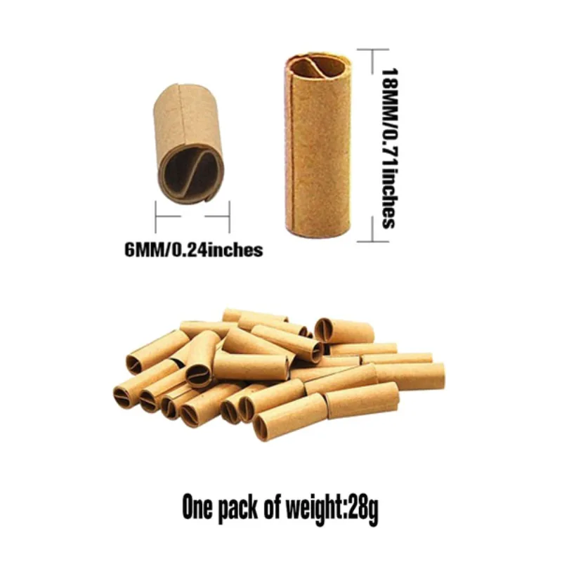 Cigarette Filter Natural Unrefined Pre-Rolled Tipsfor Smoking Paper Size 150 Pcs Rolling Accessories for Weed Tobacco