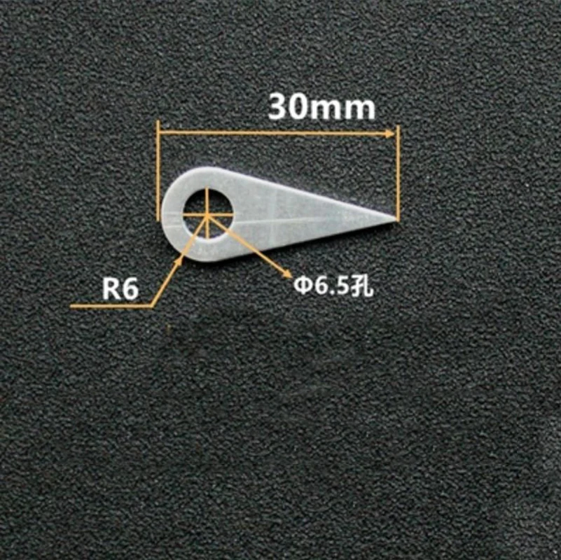 2PCS Scale Pointer Ruler Arrow Equipment Measuring  Middle Line  Line Indicator Needle Zero Arrow Sign Drop-Shaped Pointer