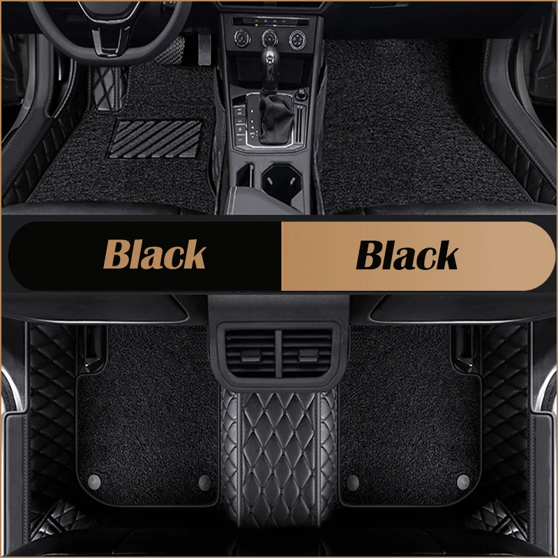 Car Floor Mats for Benz GLC COUPE SUV X253 C253 2017-2020 18 Auto Foot Pads Custom Carpet Interior Accessories Decoration Parts