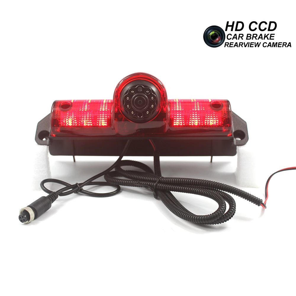 

Car Brake Led Light Backup Reverse Camera for Chevrolet Chevy Express GMC Savana Cargo Van Vehicle Parking Rear View CCD Camera