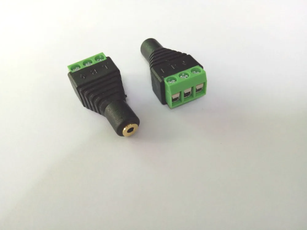 100PCS Gold plated 2.5mm stereo Female socket Audio Terminal Binding Post adapter New