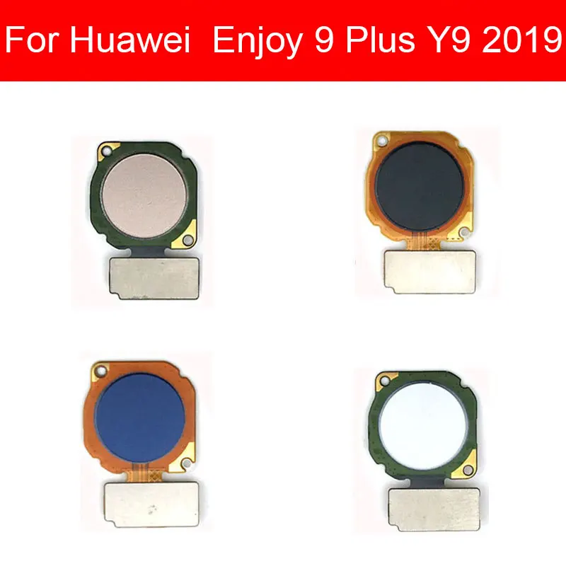 Home Button Flex cable For Huawei Enjoy 9 Plus Y9 2019 Menu Key Fingerprint Recognition Sensor Return Functions