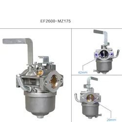 MZ175 CARBURETOR FITS YAMAHA EF2600 EF2700 2KW GENERATOR 4 STROKE YP20G YP30G WATER PUMP CARB PETROL CARBURETTOR CARBY PARTS